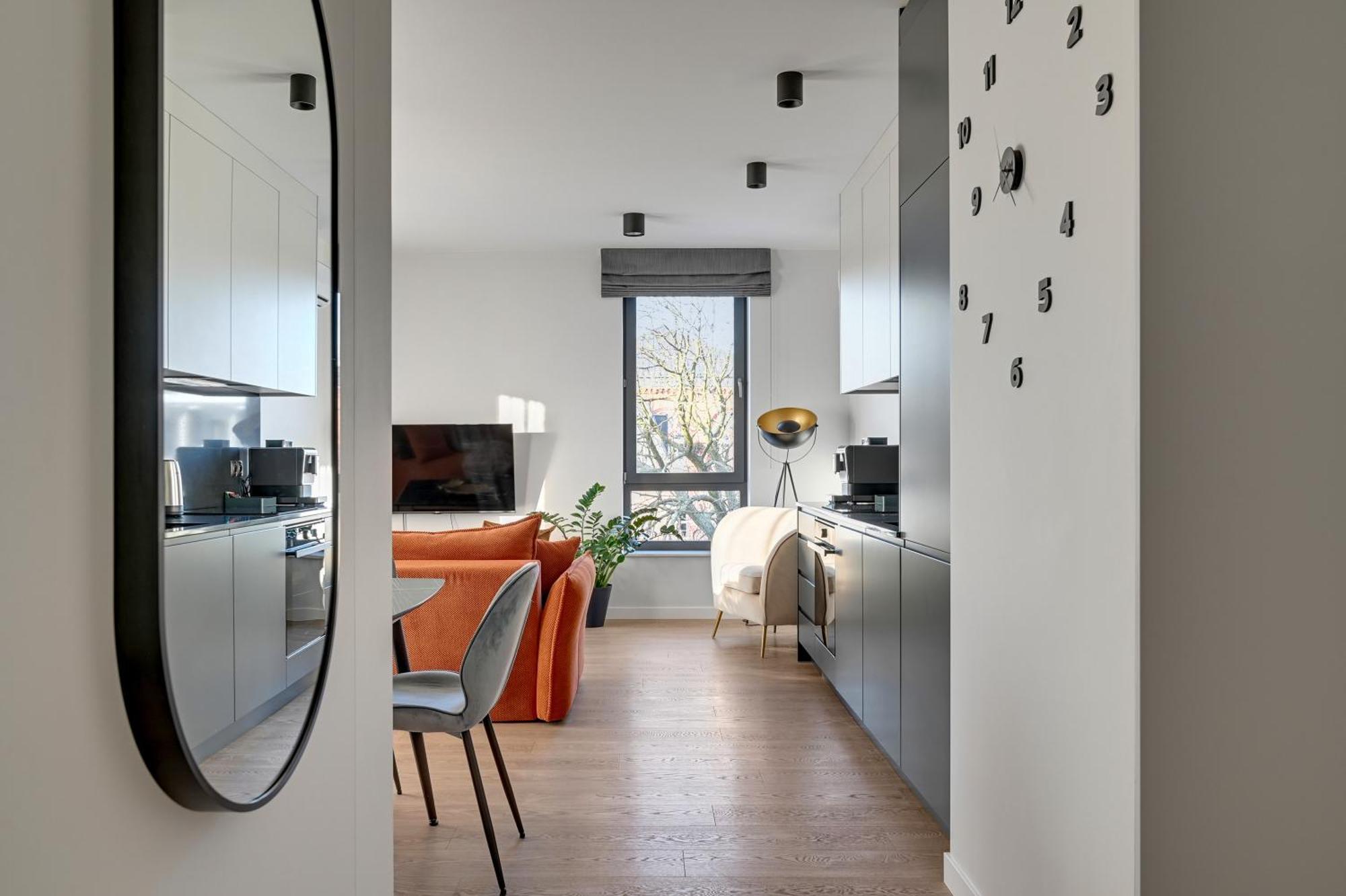 גדנסק Scala 60K City Center Apartments With Parking By Lion Apartments מראה חיצוני תמונה