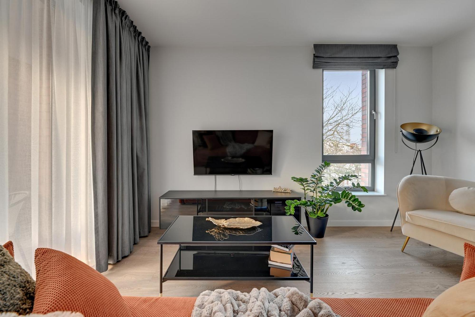 גדנסק Scala 60K City Center Apartments With Parking By Lion Apartments מראה חיצוני תמונה