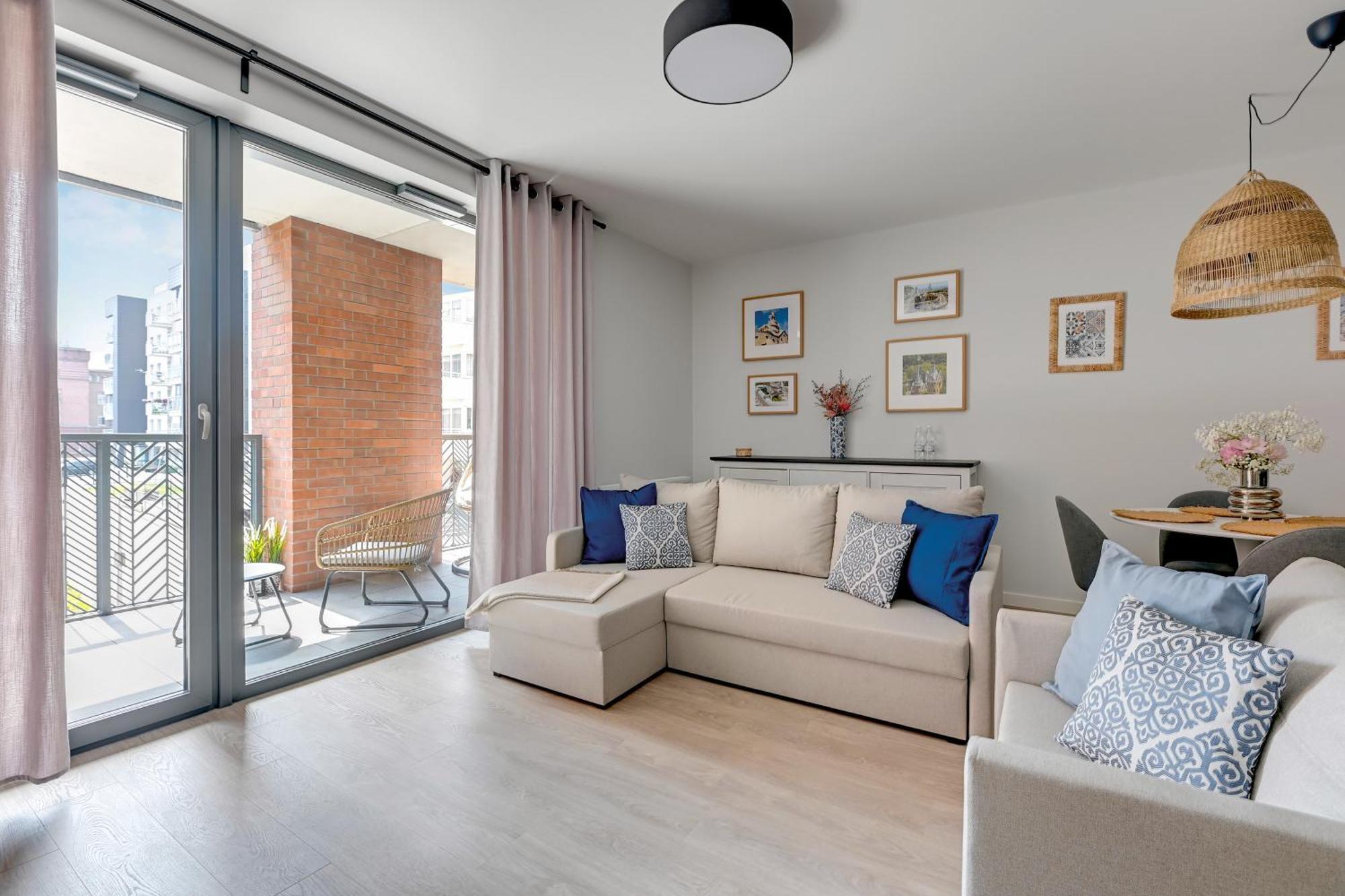 גדנסק Scala 60K City Center Apartments With Parking By Lion Apartments מראה חיצוני תמונה