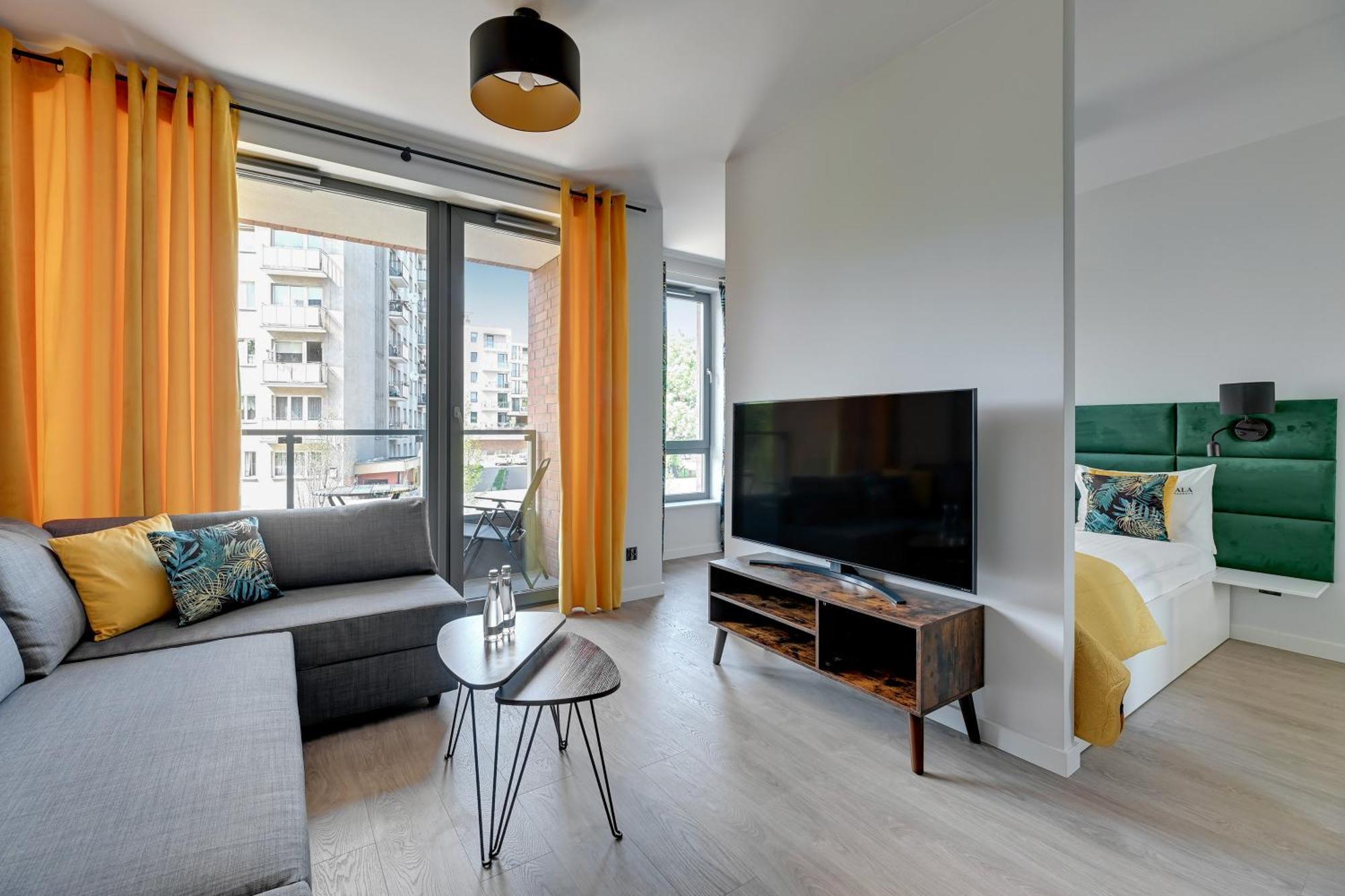 גדנסק Scala 60K City Center Apartments With Parking By Lion Apartments מראה חיצוני תמונה