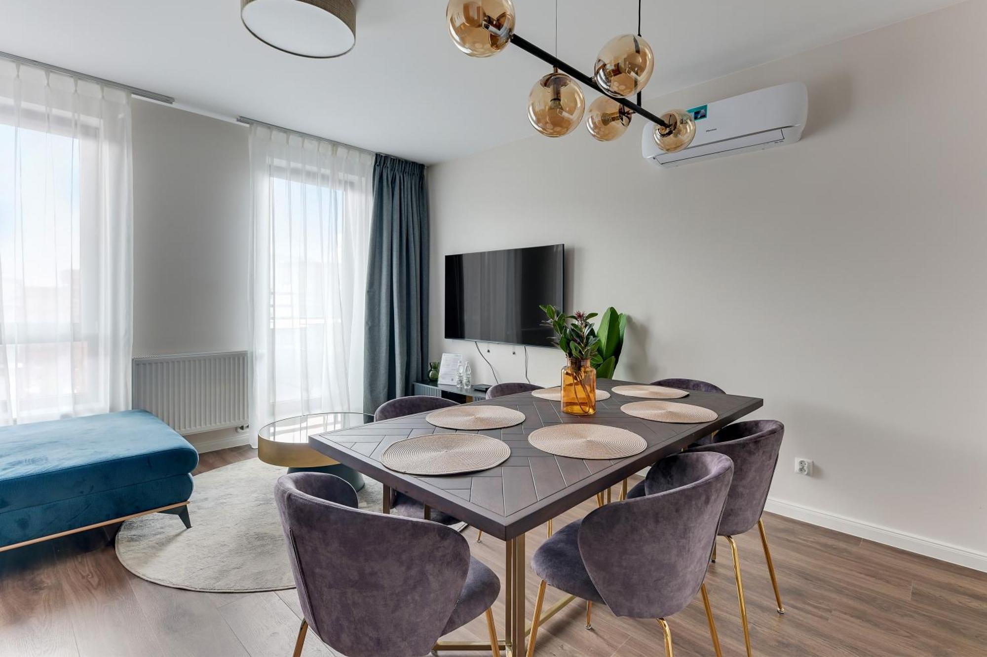 גדנסק Scala 60K City Center Apartments With Parking By Lion Apartments מראה חיצוני תמונה