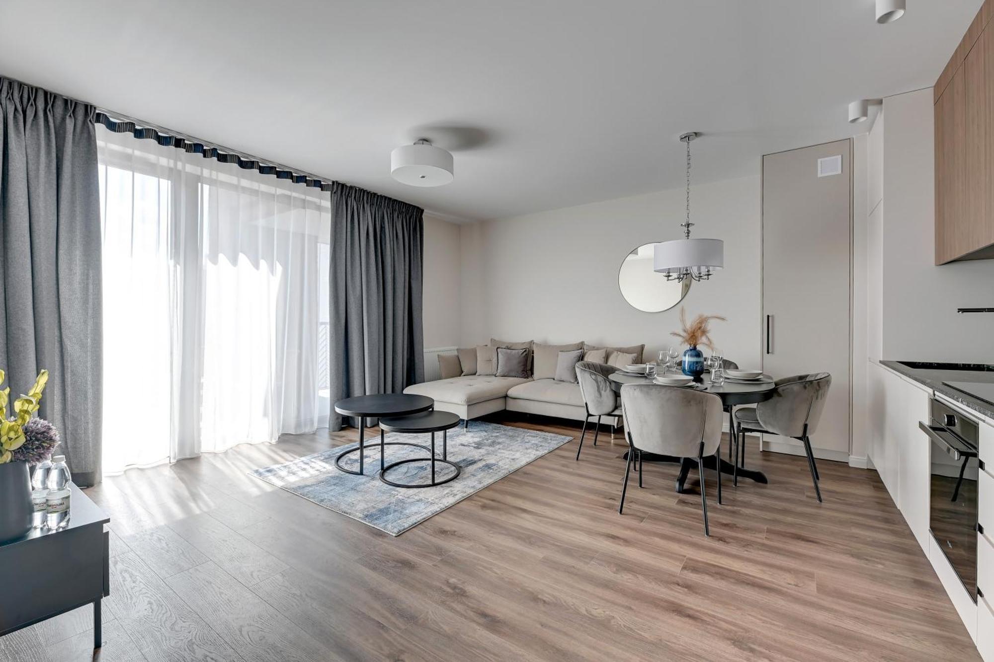 גדנסק Scala 60K City Center Apartments With Parking By Lion Apartments מראה חיצוני תמונה