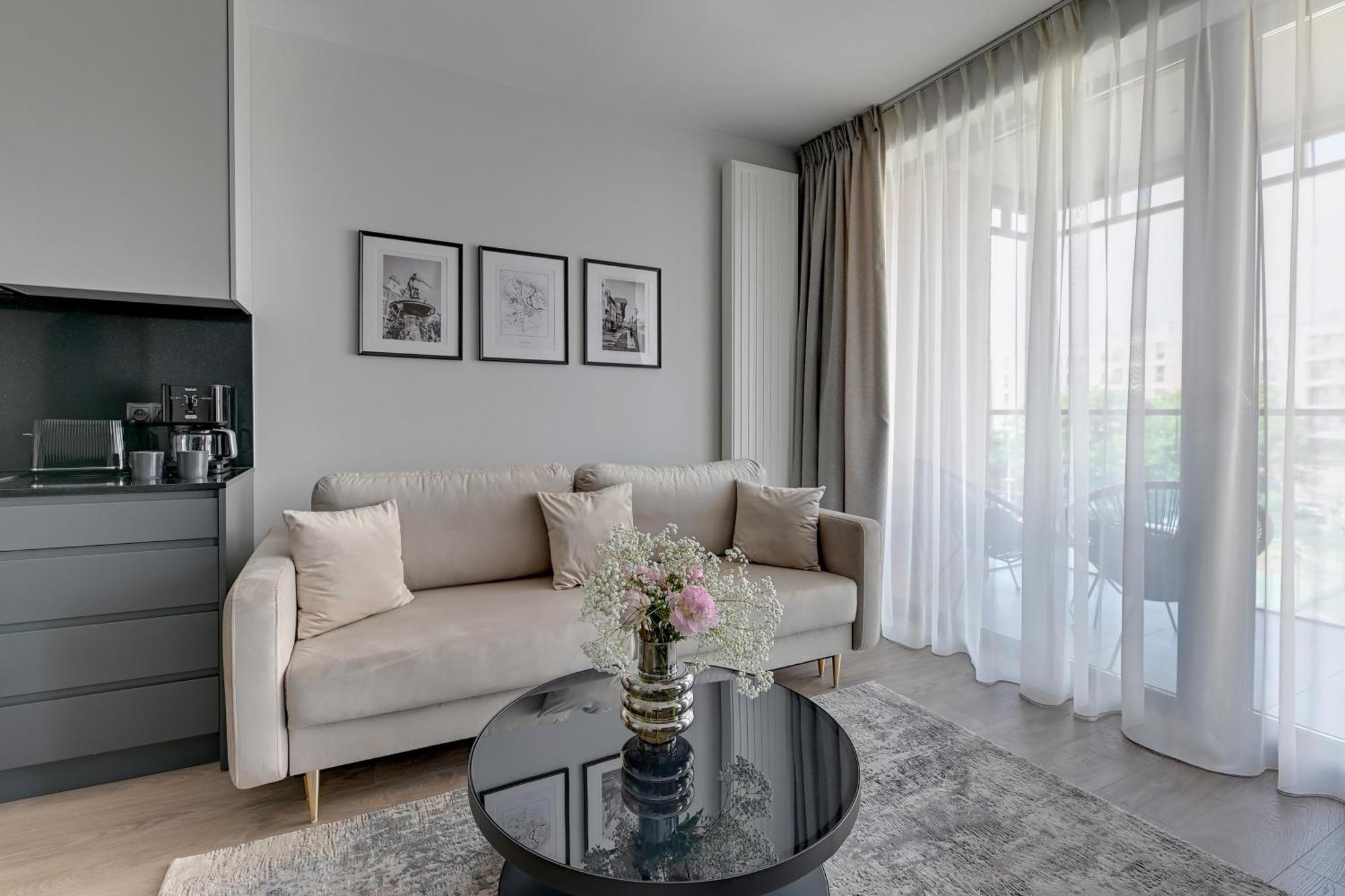 גדנסק Scala 60K City Center Apartments With Parking By Lion Apartments מראה חיצוני תמונה