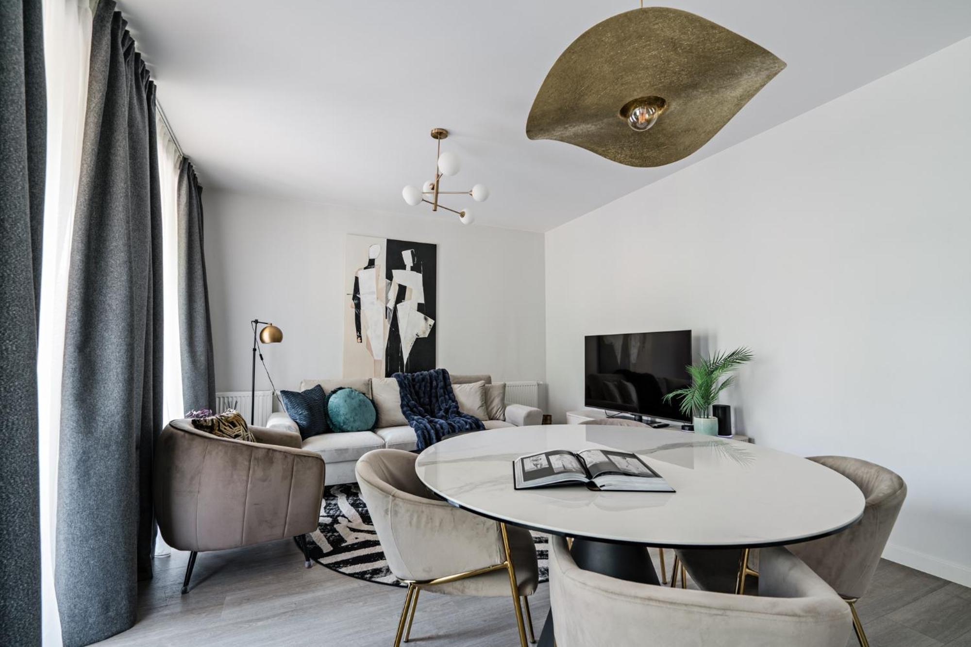 גדנסק Scala 60K City Center Apartments With Parking By Lion Apartments מראה חיצוני תמונה